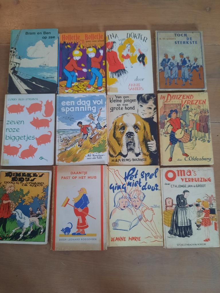 Diverse oudejeugdboeken nostalgie, Ophalen of Verzenden, Gelezen, Fictie algemeen