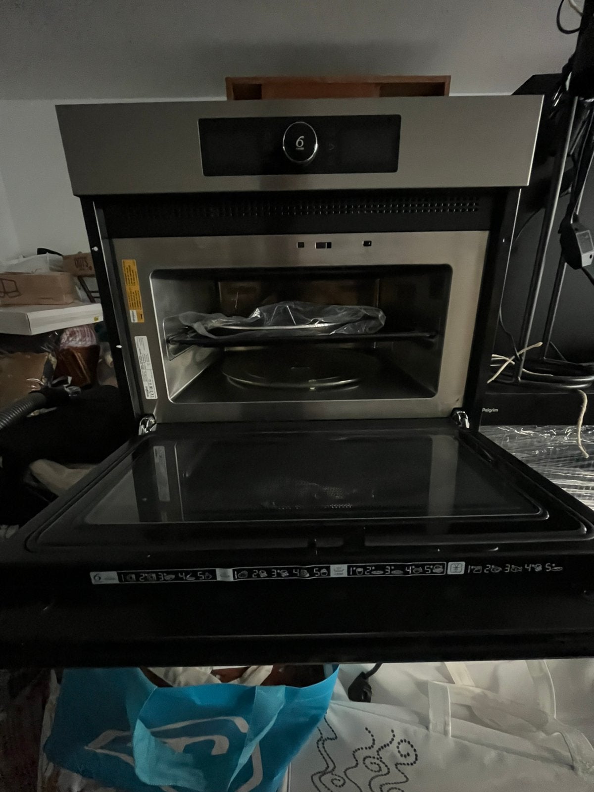 Whirlpool inbouw combi oven, Ophalen, Zo goed als nieuw