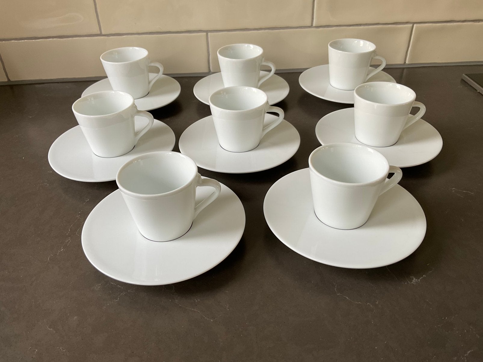 Nespresso Ritual Collection Andrée Putman 8 espresso kopjes, Nieuw, Ophalen of Verzenden, Overige stijlen, Kop(pen) en/of Schotel(s)