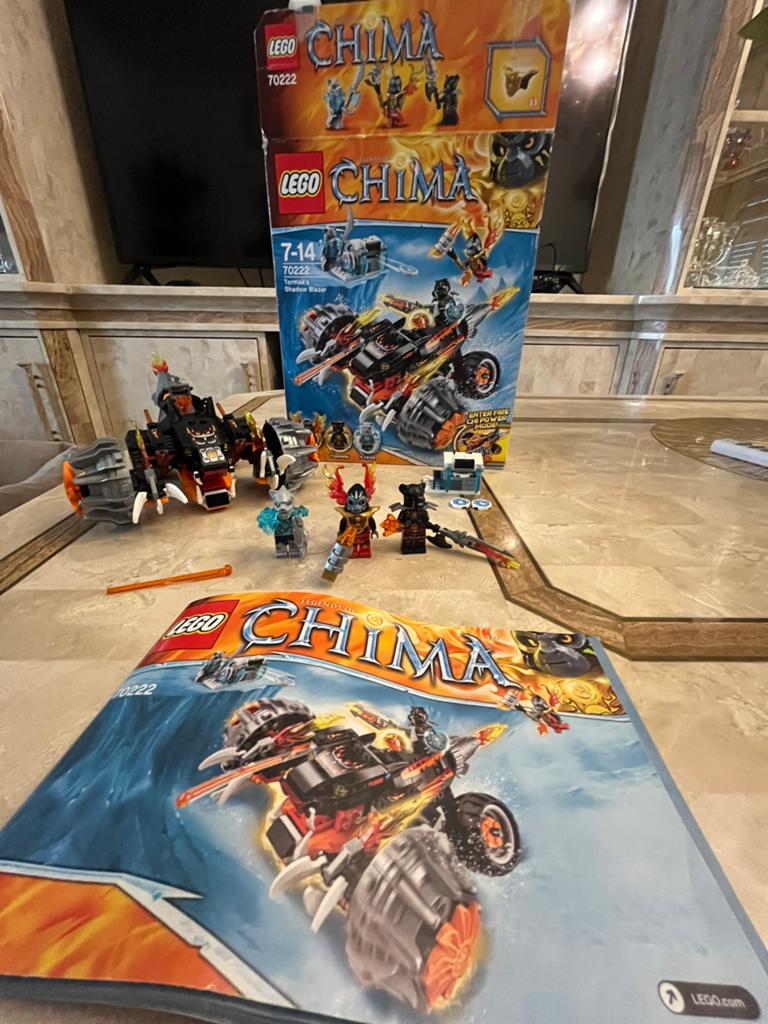 Lego Chima 70222 Tormak's Shadow Blazer, Overige thema's, Lego, Ophalen of Verzenden, Zo goed als nieuw