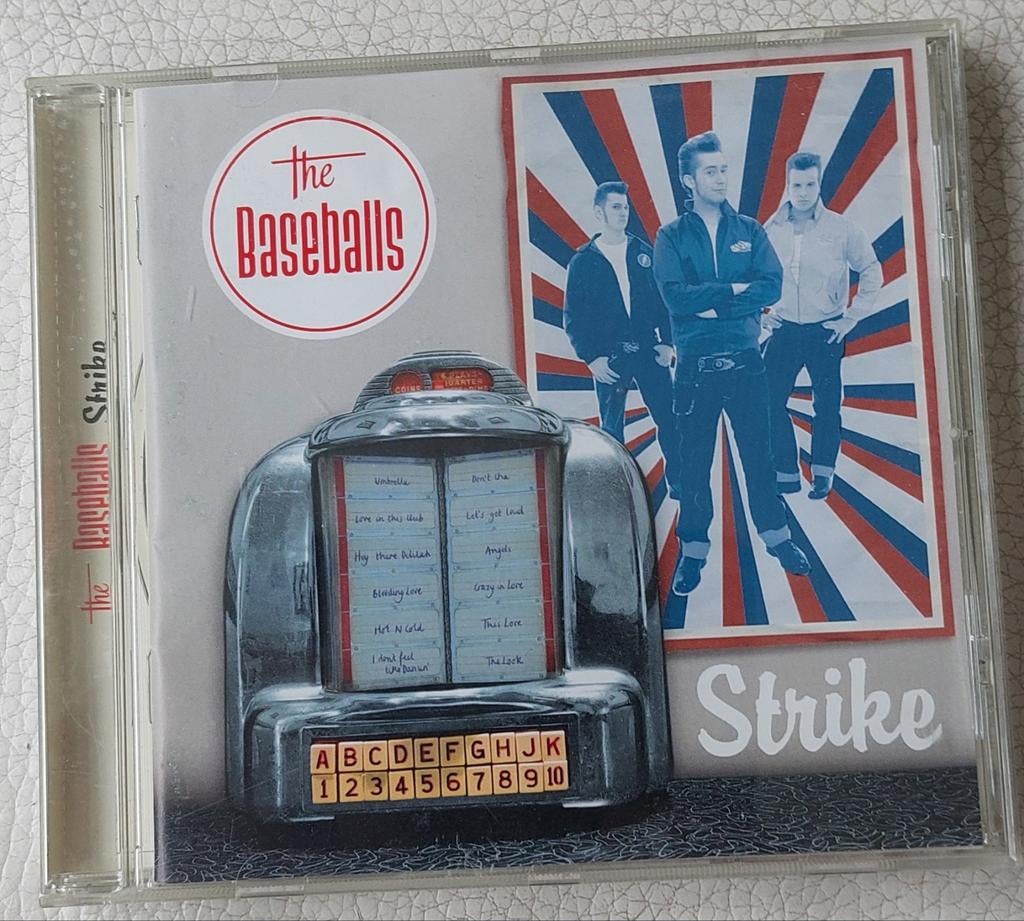 The Baseballs - Strike CD (Rockabilly Cover Album), Ophalen of Verzenden, 2000 - 2009, Zo goed als nieuw
