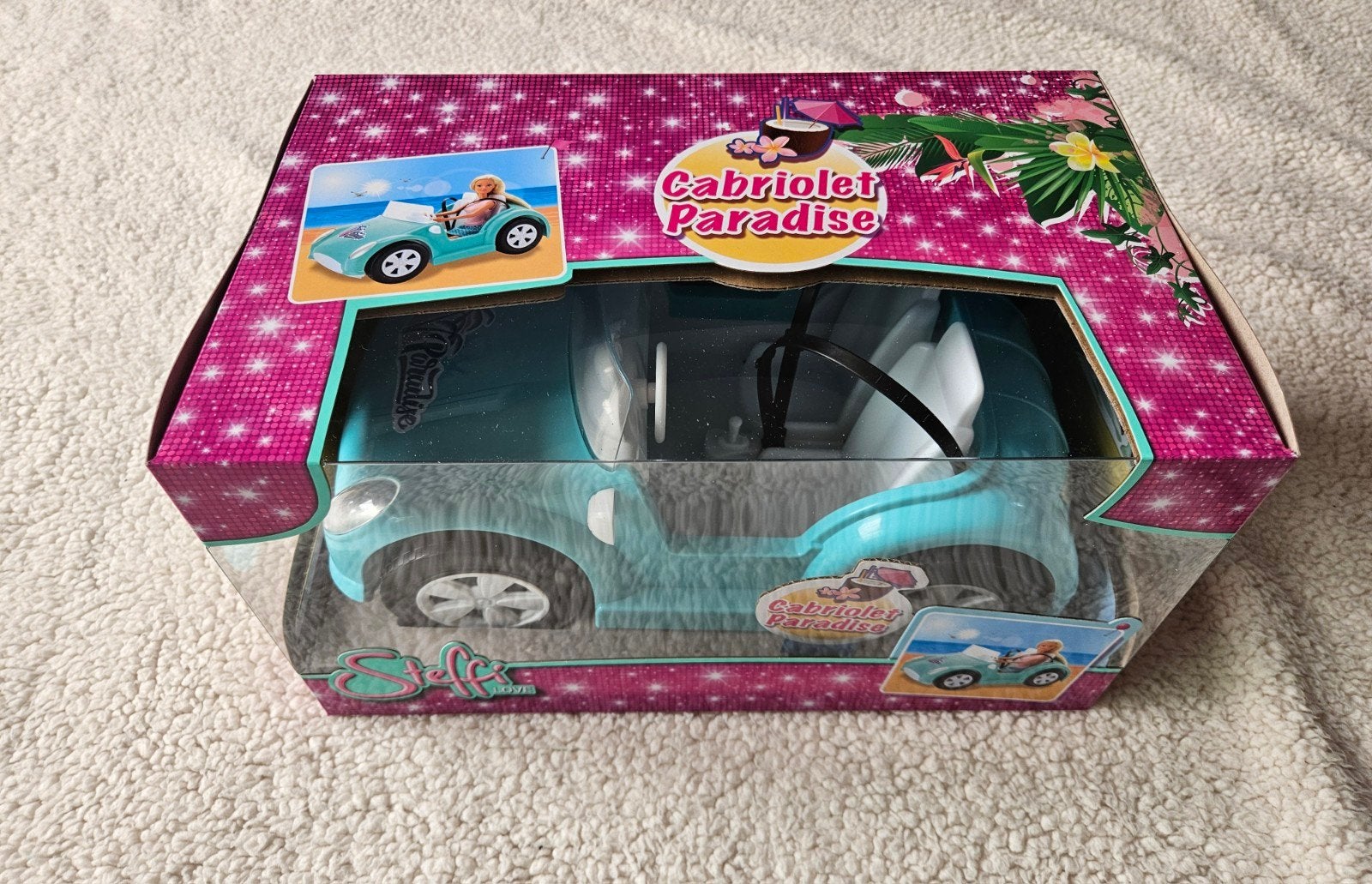Steffi Love Cabriolet Paradise Speelgoedauto, Ophalen of Verzenden, Nieuw