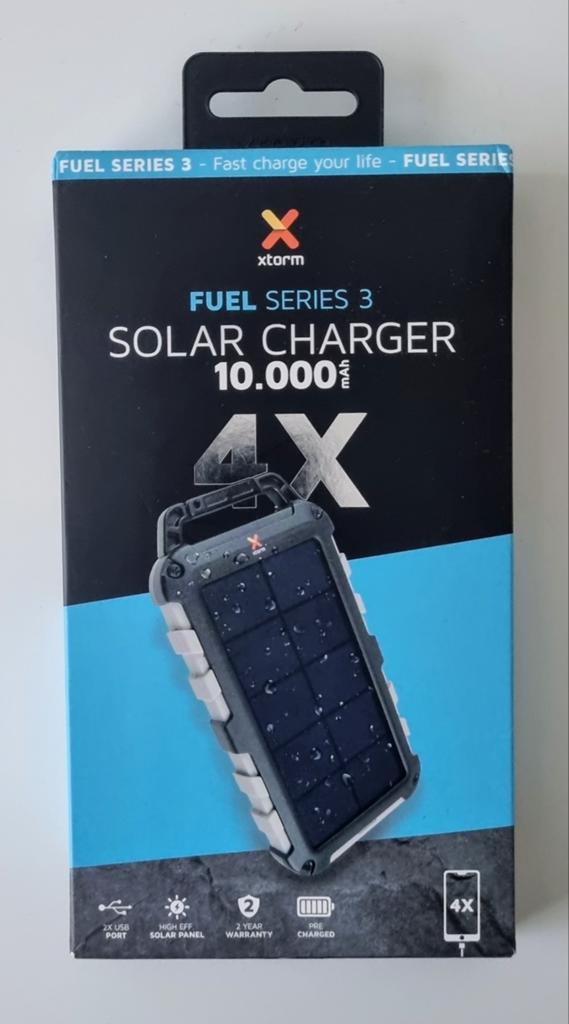 Xtorm Fuel Series 3 Solar Charger 10.000 mAh - Nieuw, Telecommunicatie, Powerbanks, Ophalen of Verzenden, Nieuw, Xtorm