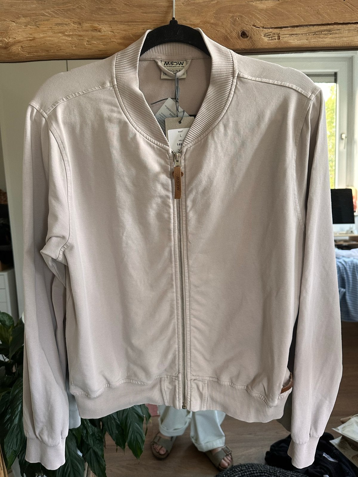 Moscow Vestje Maat L - Taupe Solid, Ophalen of Verzenden, Nieuw, Maat 42/44 (L), Overige kleuren
