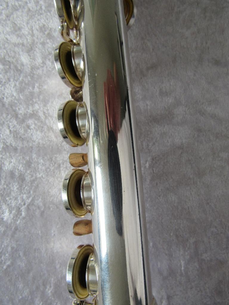3 Sankyo dwarsfluiten, Gebruikt, -, Dwarsfluit, -