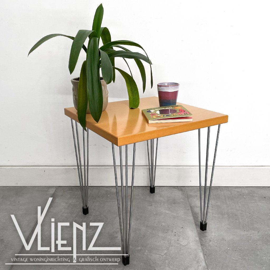 PinAge tafel met hairpinlegs, Pin Age, Deens design, Ophalen of Verzenden, Huis en Inrichting