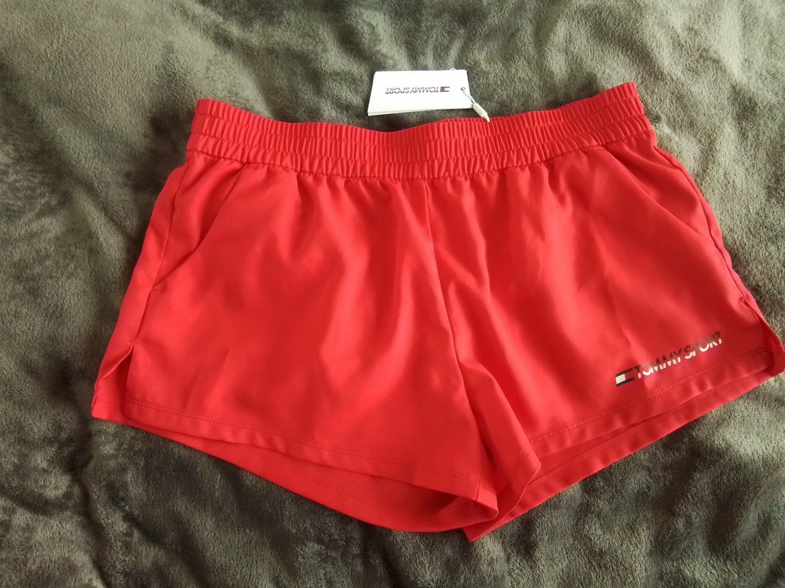 Tommy Sport Dames Sportshort - Maat M - Nieuw met kaartje, Maat 38/40 (M), Tommy Sport, Nieuw, Ophalen of Verzenden
