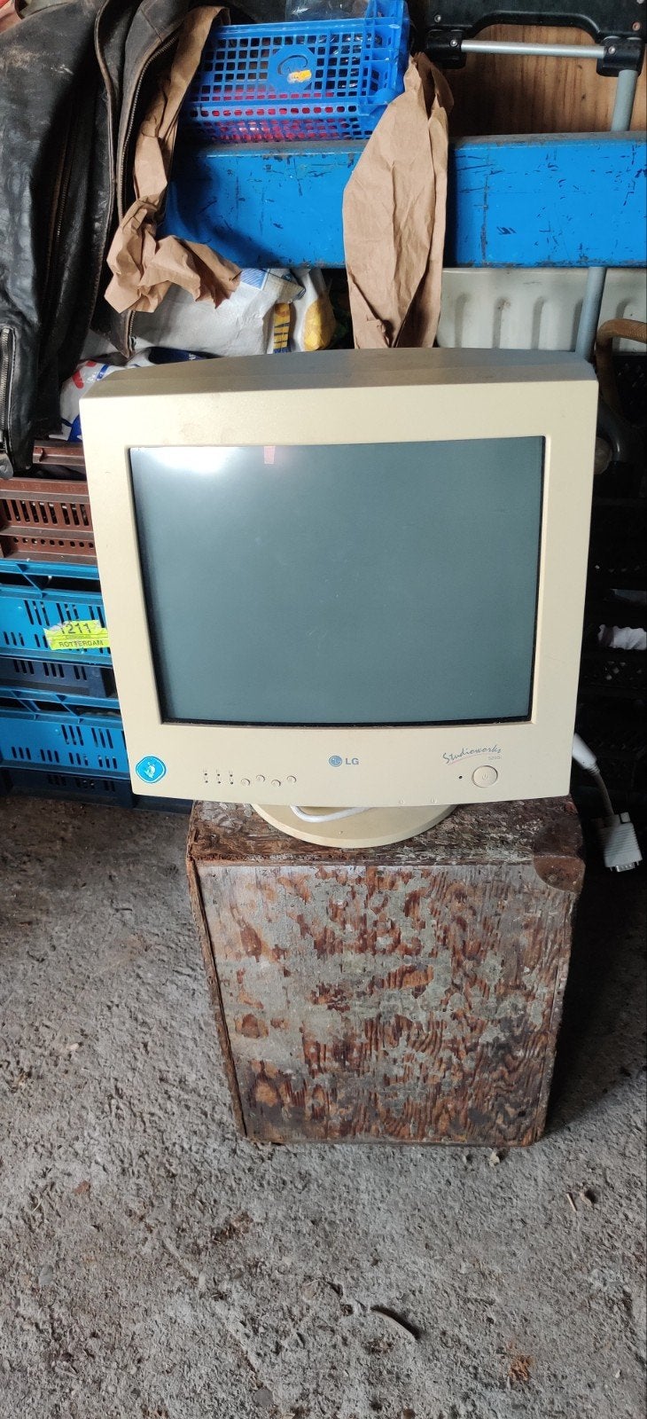 LG Studioworks 520Si CRT Monitor - Vintage PC Scherm, Gebruikt, Overige typen, Overige resoluties, Onbekend
