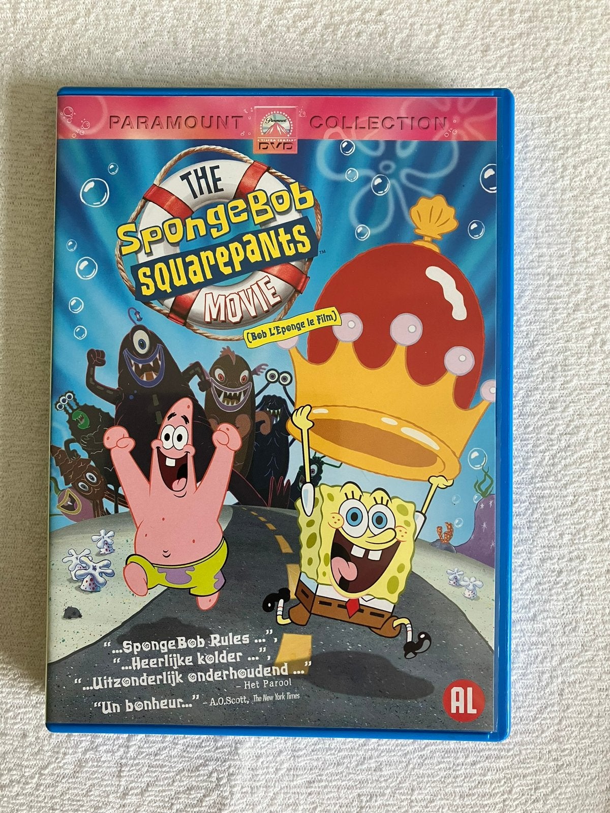 DVD SpongeBob, Cd's en Dvd's, Dvd's | Tekenfilms en Animatie, Alle leeftijden, Ophalen of Verzenden, Zo goed als nieuw