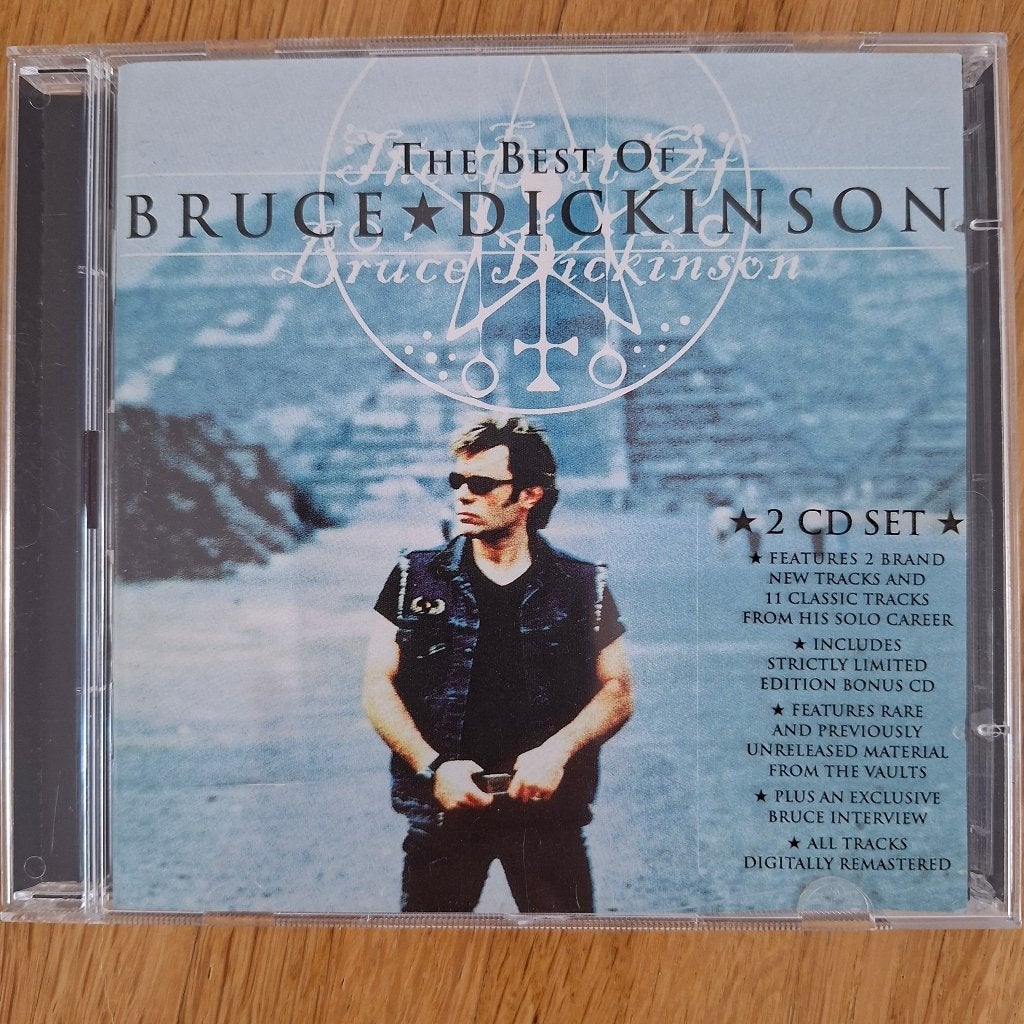 2CD Bruce Dickinson – The Best Of Bruce Dickinson, Ophalen of Verzenden, Zo goed als nieuw