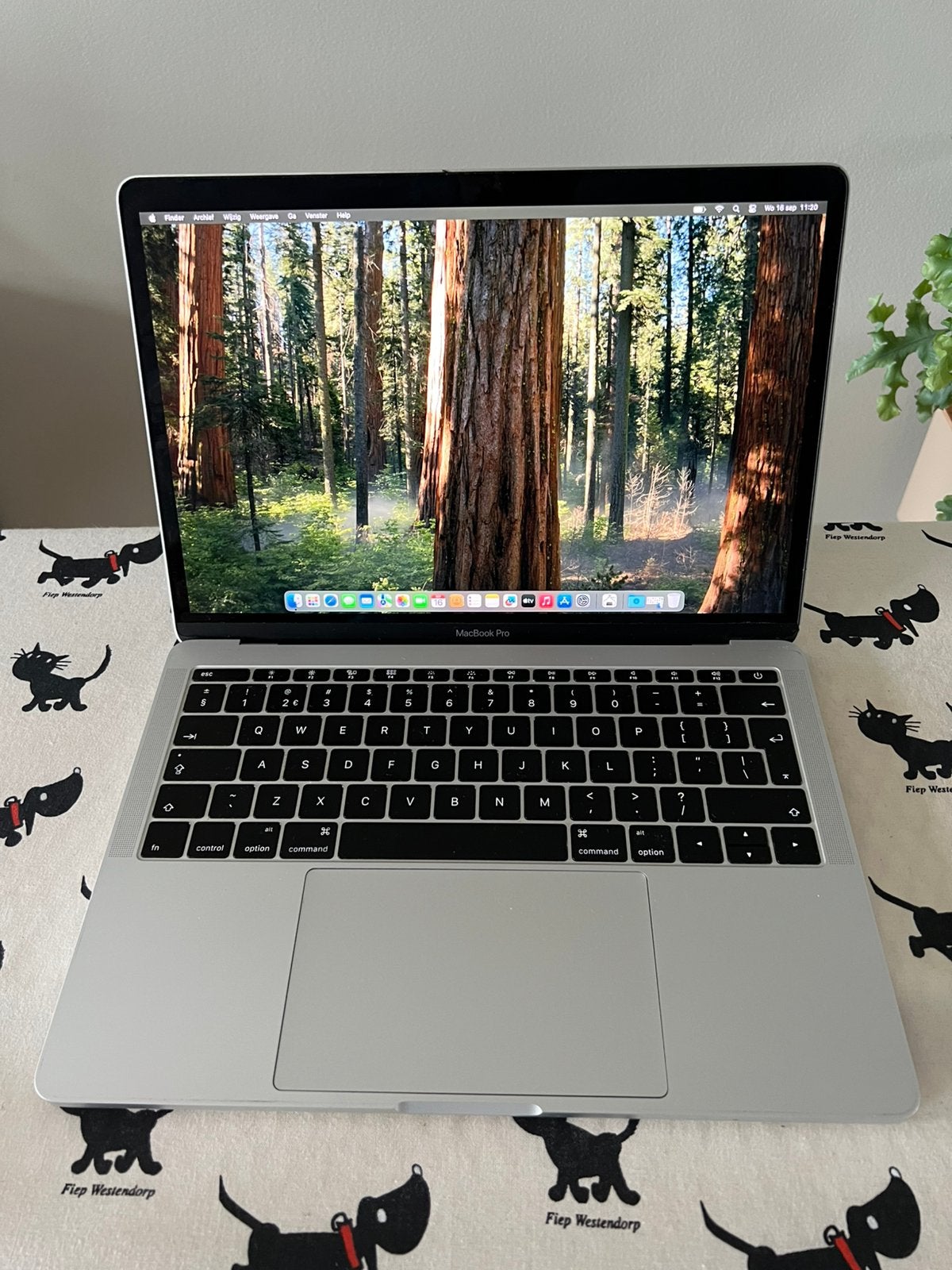 Macbook Pro, snel met 16Gb aan werkgeheugen. Recente accu., Computers en Software, MacBook Pro, 256 GB, 2 tot 3 Ghz, Qwerty