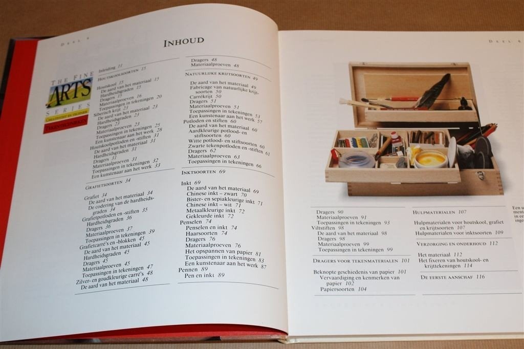 Tekentechnieken — The Fine Arts Series [Deel 6], Ophalen of Verzenden, Zo goed als nieuw, Overige onderwerpen