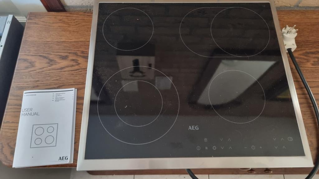 Gebruikte Inductiekookplaat - Werkt Perfect, Gebruikt, Inbouw, Inductie, 4 kookzones