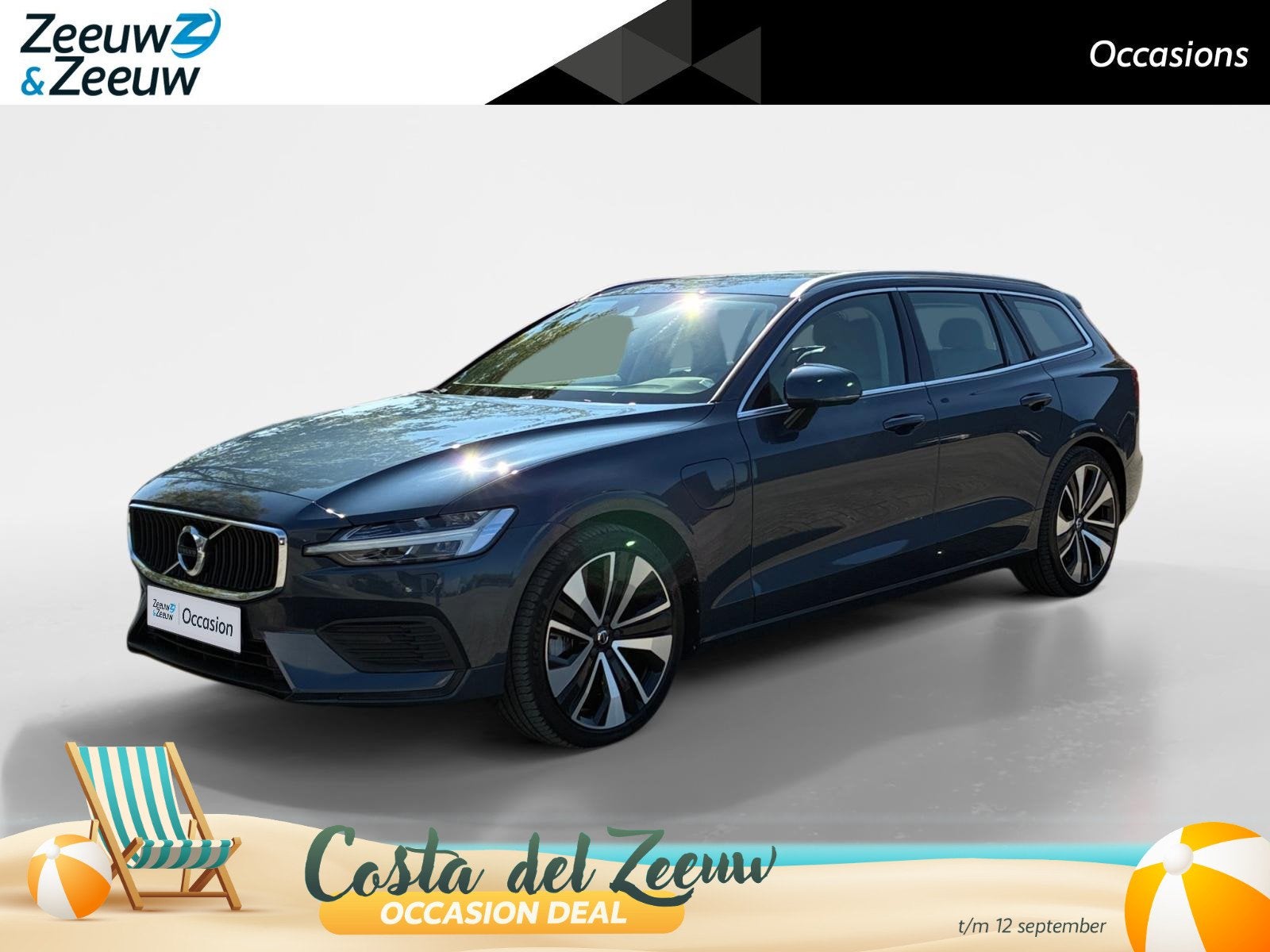 Volvo V60 2.0 T6 Twin Engine AWD R-Design, Auto's, Gebruikt, Euro 6, 4 cilinders, 41 km/l
