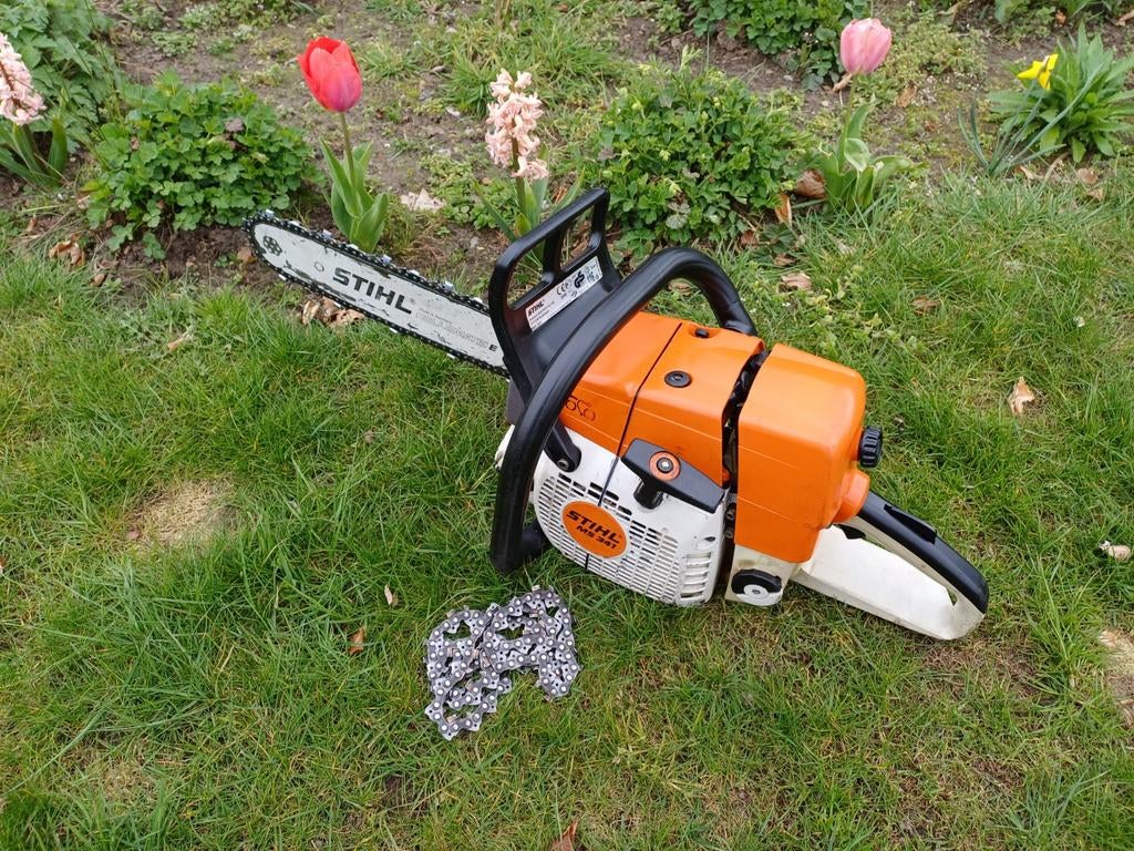 Stihl MS341 kettingzaag motorzaag 40cm MS361 MS340, Tuin en Terras, Heggenscharen, Ophalen of Verzenden, Gebruikt, Benzine, STIHL