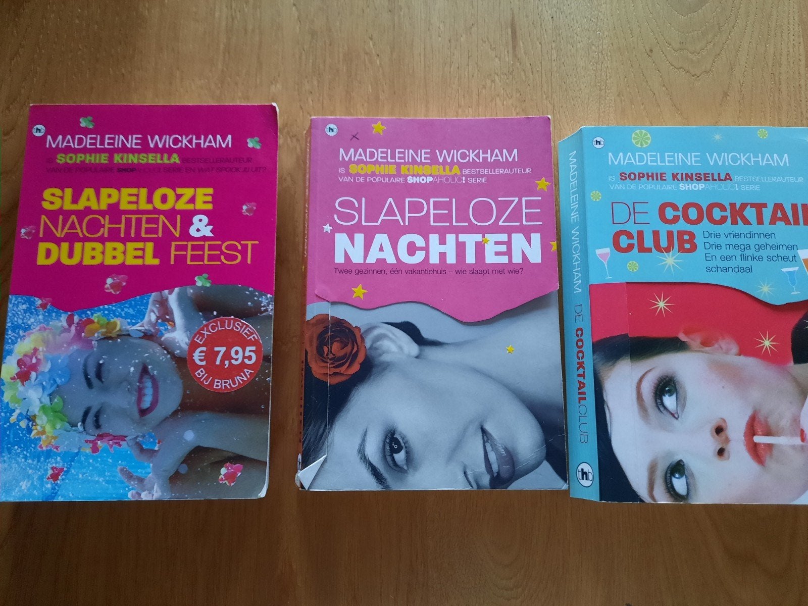 3x Madeleine Wickham voor 9,50, per stuk 5 euro, Ophalen of Verzenden, Zo goed als nieuw