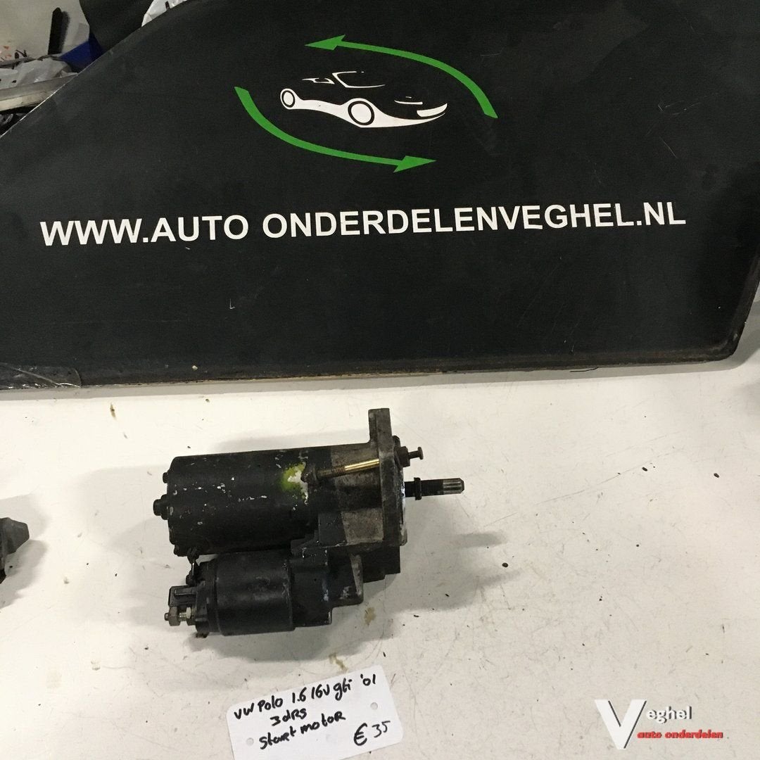 Vw Polo 1.6 16v gti 3 drs 2001  Startmotor