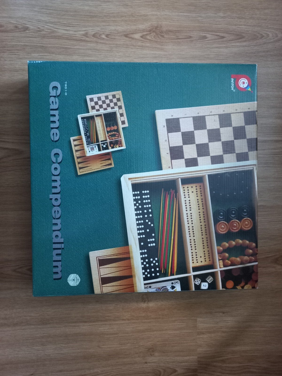 Pintoy Game Compendium - Diverse Spellen Collectie, Hobby en Vrije tijd, Pintoy, Nieuw, Ophalen of Verzenden, Een of twee spelers