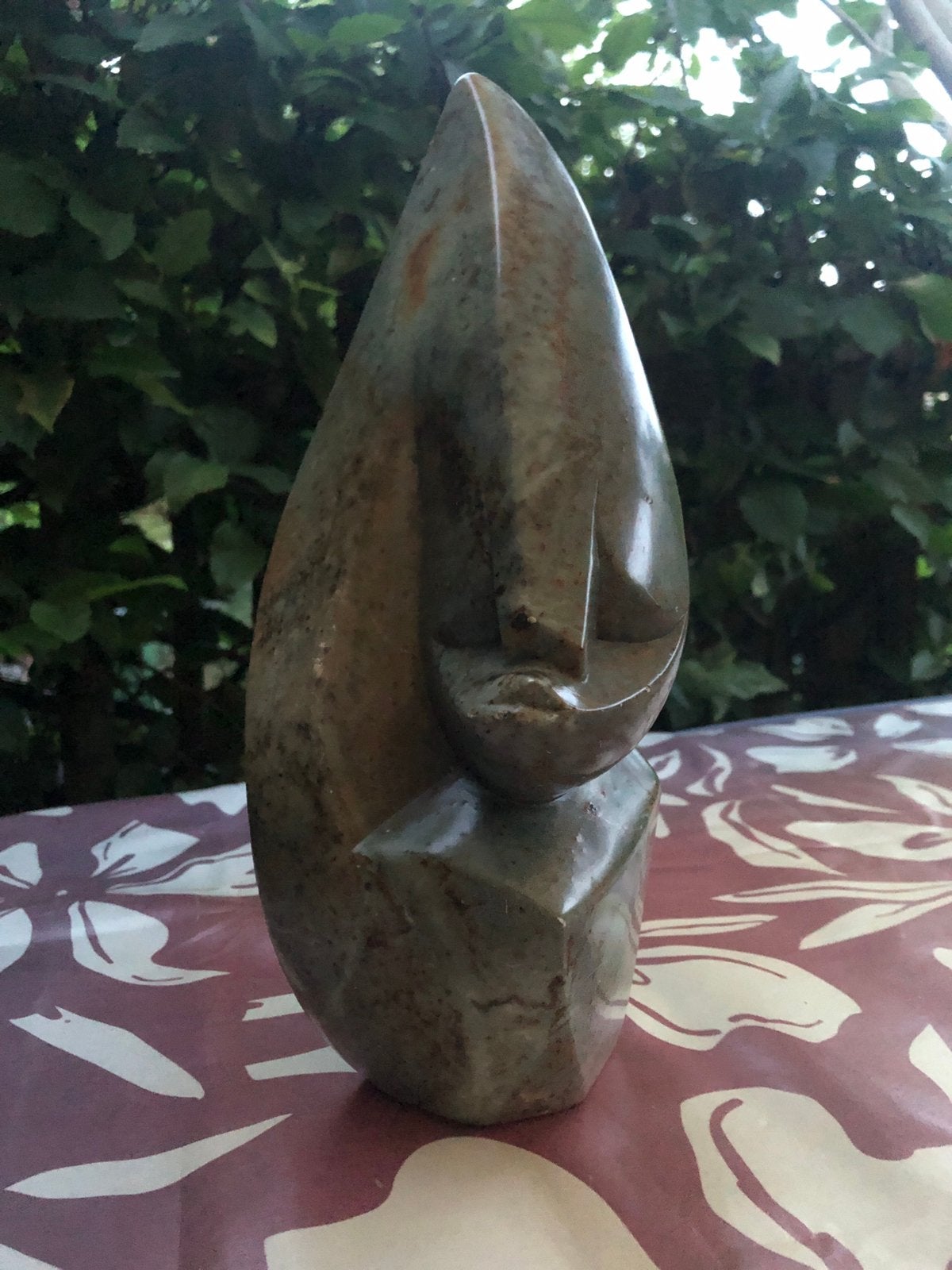 Beeld van serpentijn steen, Ophalen, 20 - 50 cm, Steen of Keramiek, Beeld