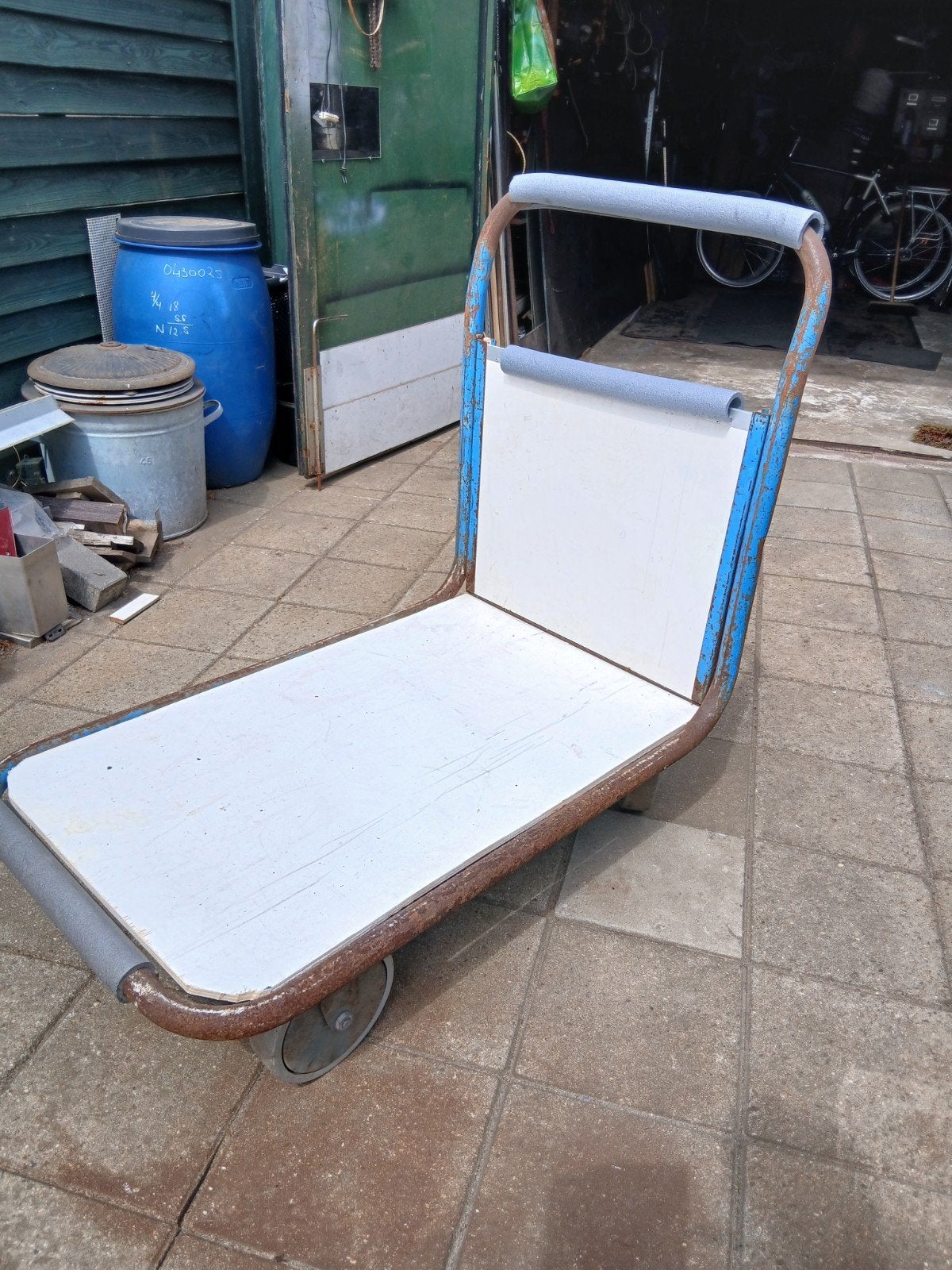 tansportkar, 100 liter of meer, Ophalen, Transportkar