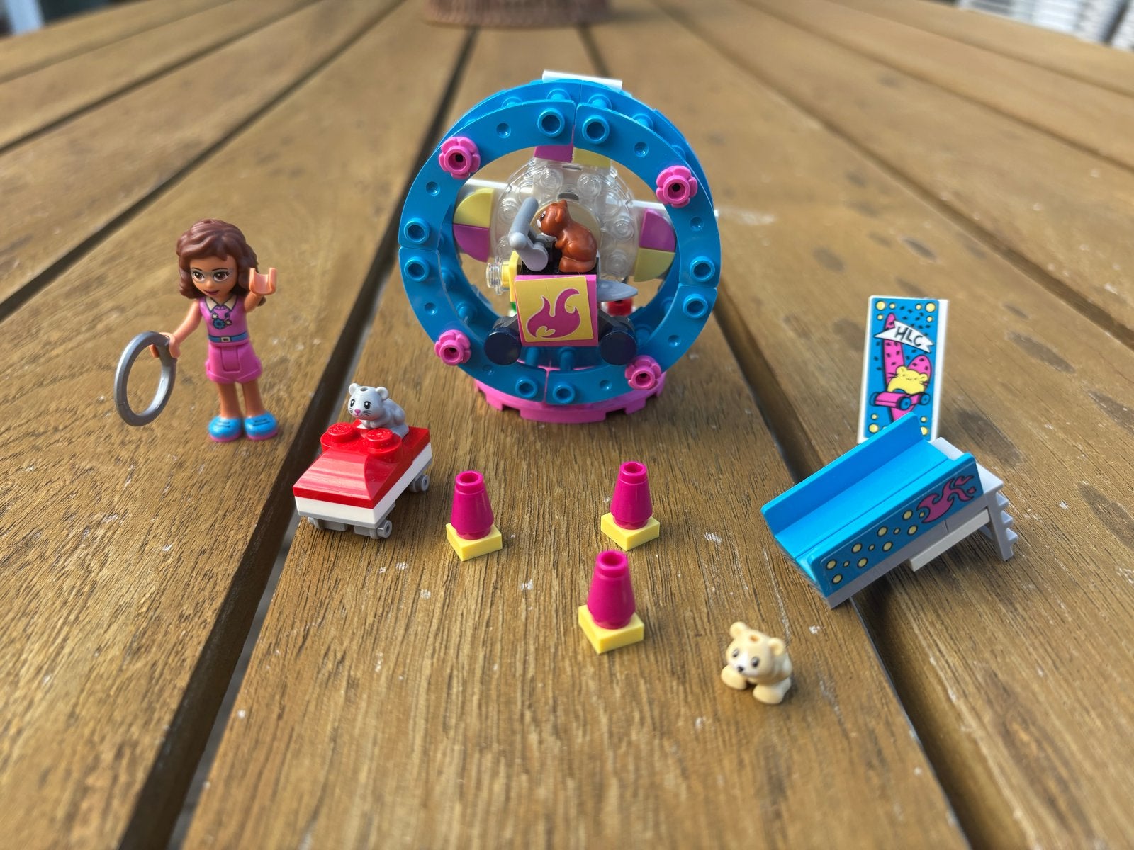 Lego Friends 41383 Emma's Speeltuin met Hamster, Ophalen, Lego, Friends, Zo goed als nieuw