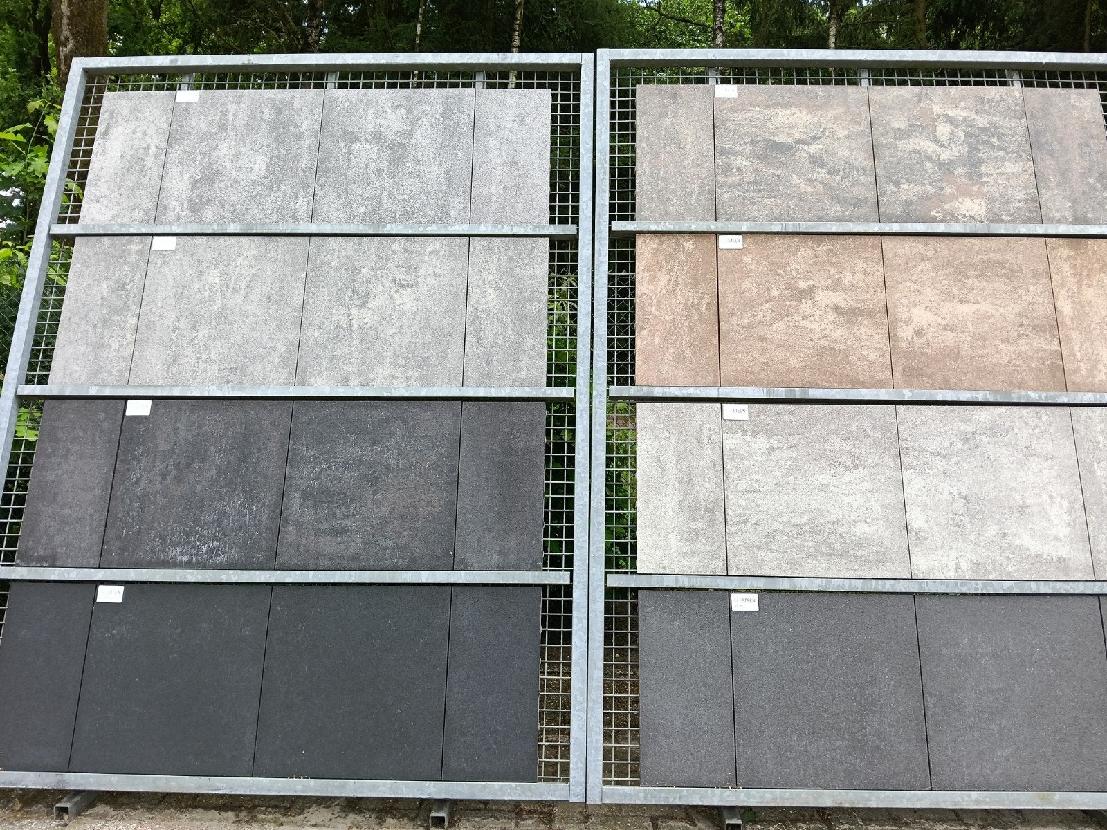 Assortiment nieuwe sierbestrating, Tuin en Terras, Tegels en Klinkers, Ophalen, Nieuw, Overige materialen, Terrastegels