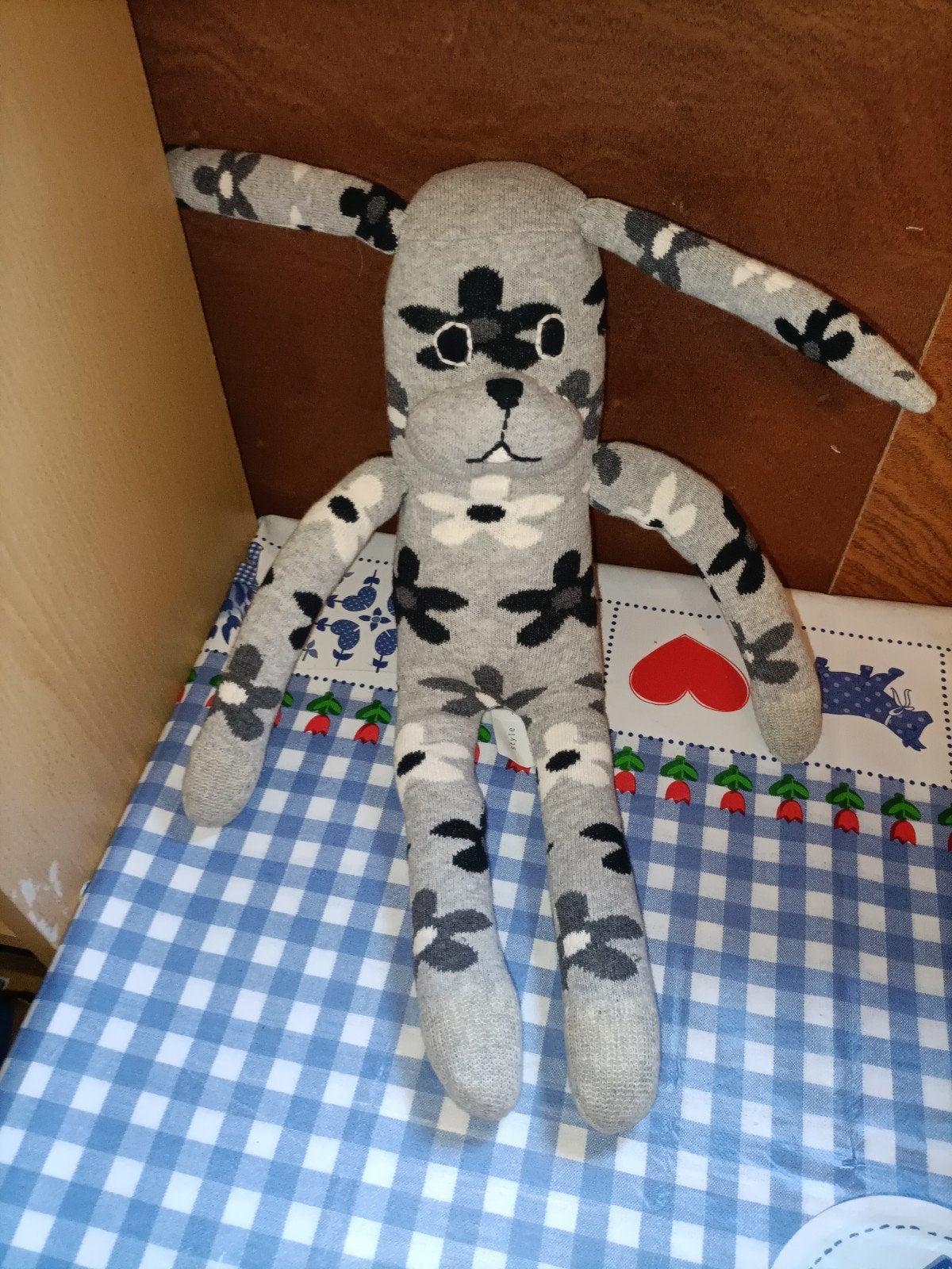 Hond knuffel Anne-Claire Petit 40 cm groot, Ophalen of Verzenden, Zo goed als nieuw, 104 of kleiner, Meisje