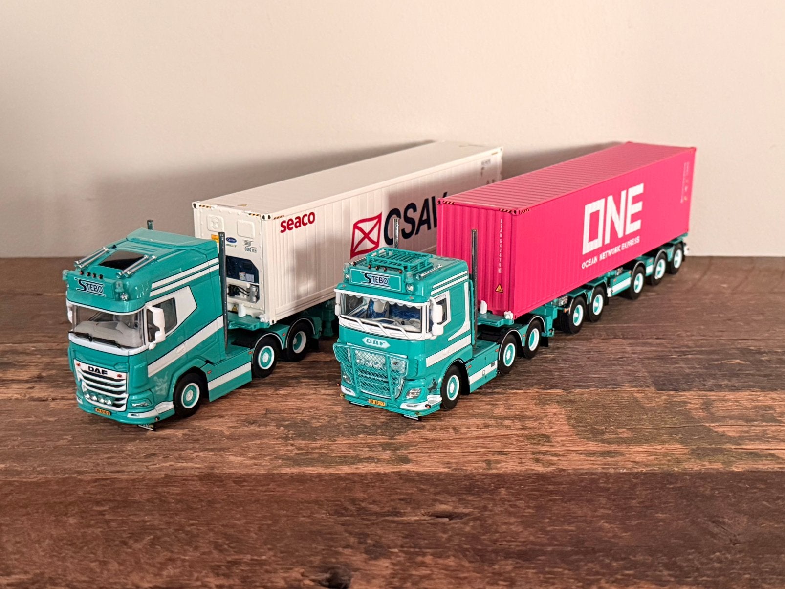 WSI - DAF Stebo set compleet, Ophalen of Verzenden, Zo goed als nieuw, Bus of Vrachtwagen, Wsi