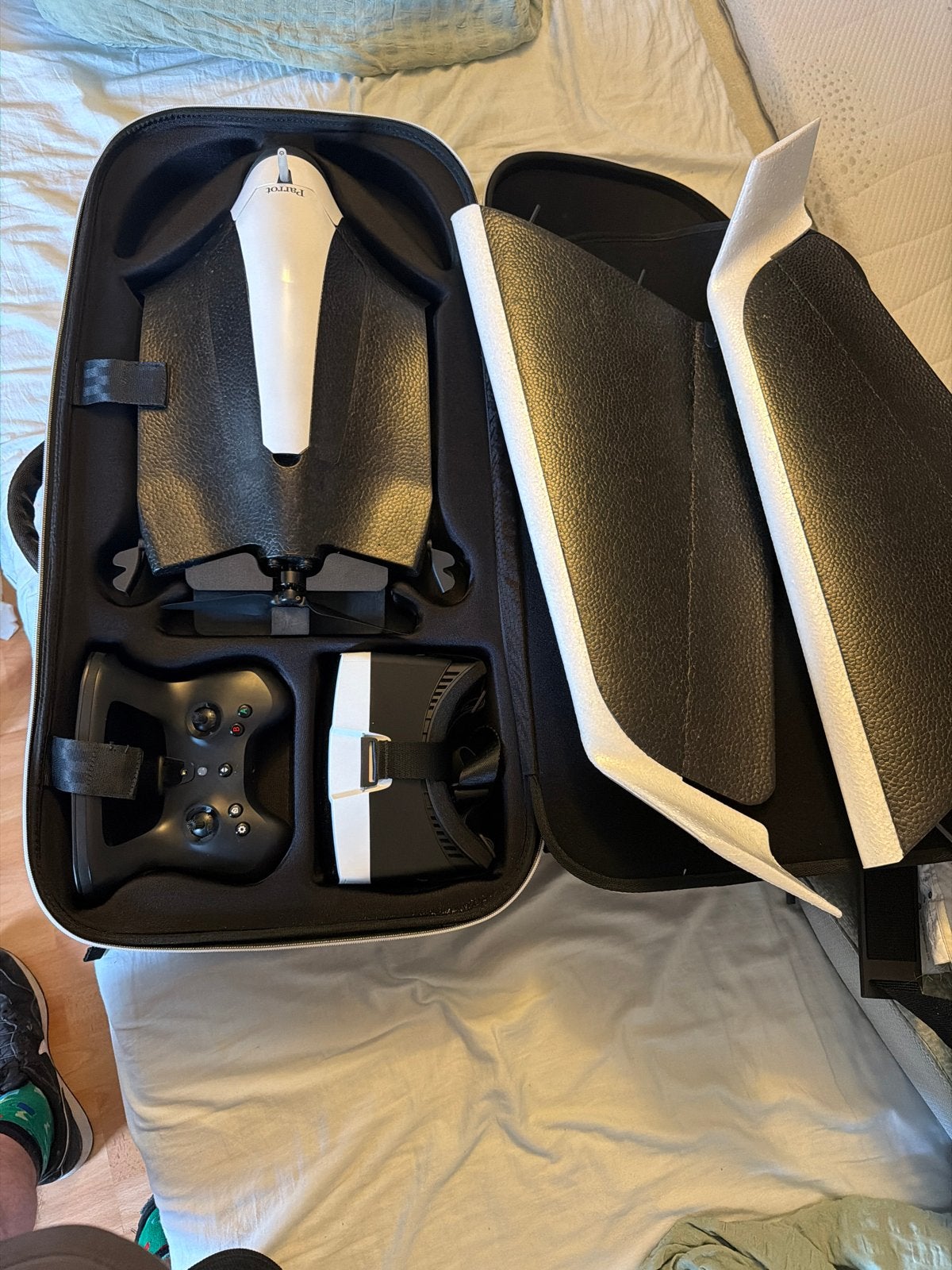 Parrot Disco FPV drone met 2 accu's en Skycontroller 2, 30 tot 45 minuten, Cameradrone, Extra accu('s), Ophalen of Verzenden