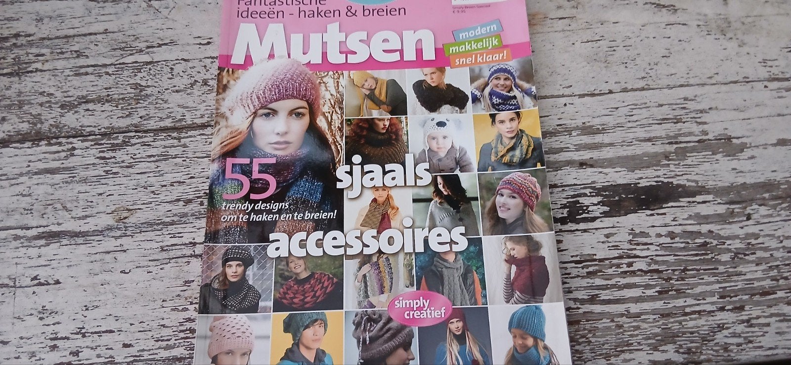 Extra uitgave MUTSEN, Haken en Breien 55 designs, Ophalen of Verzenden, Zo goed als nieuw, Breien of Haken, Patroon of Boek