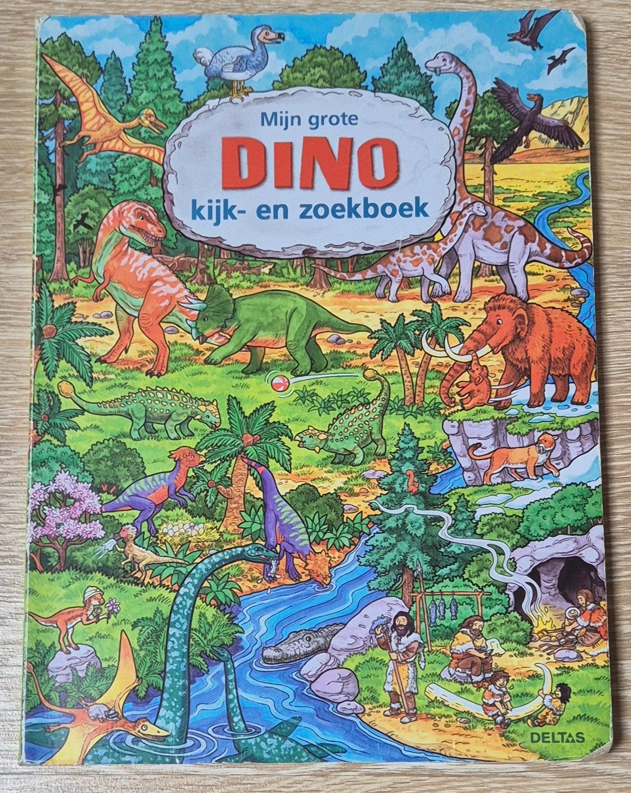 Mijn grote DINO kijk- en zoekboek - Dieren en prehistorie, Ophalen of Verzenden, Gelezen, Onbekend, Non-fictie