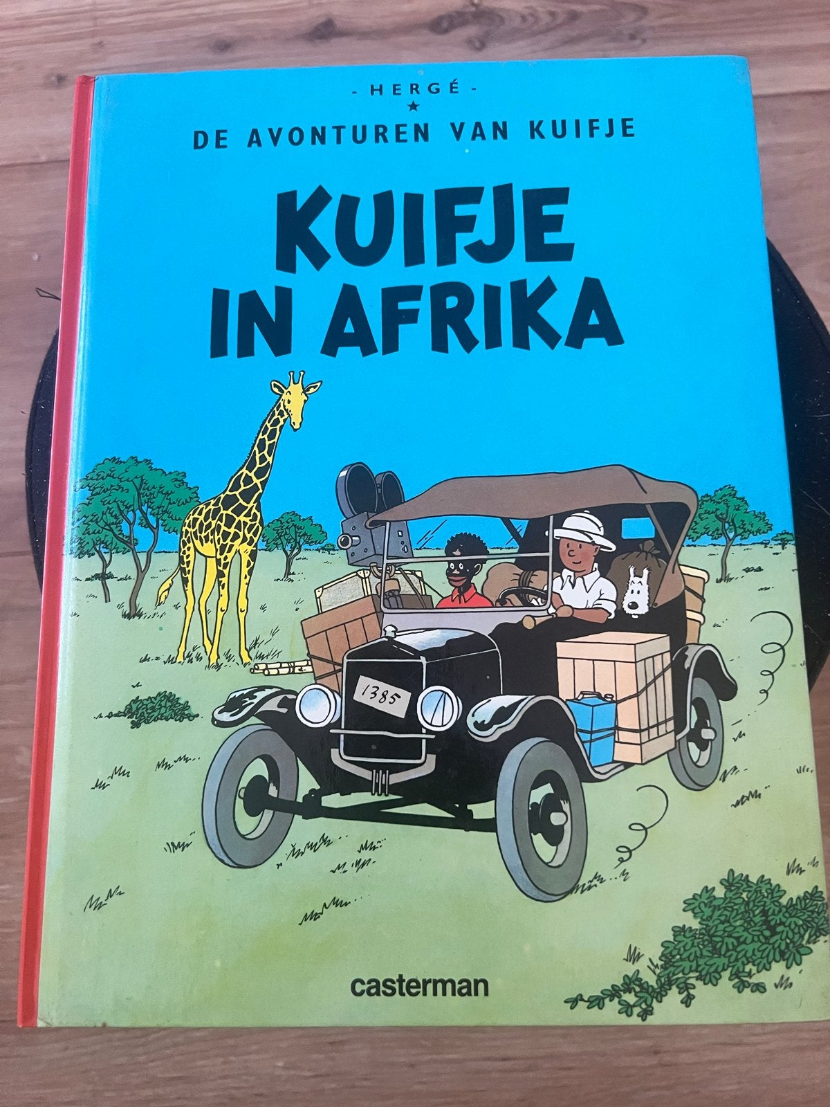Kuifje in Afrika - HARDCOVER - De Avonturen van Kuifje, Eén stripboek, Ophalen of Verzenden, Gelezen