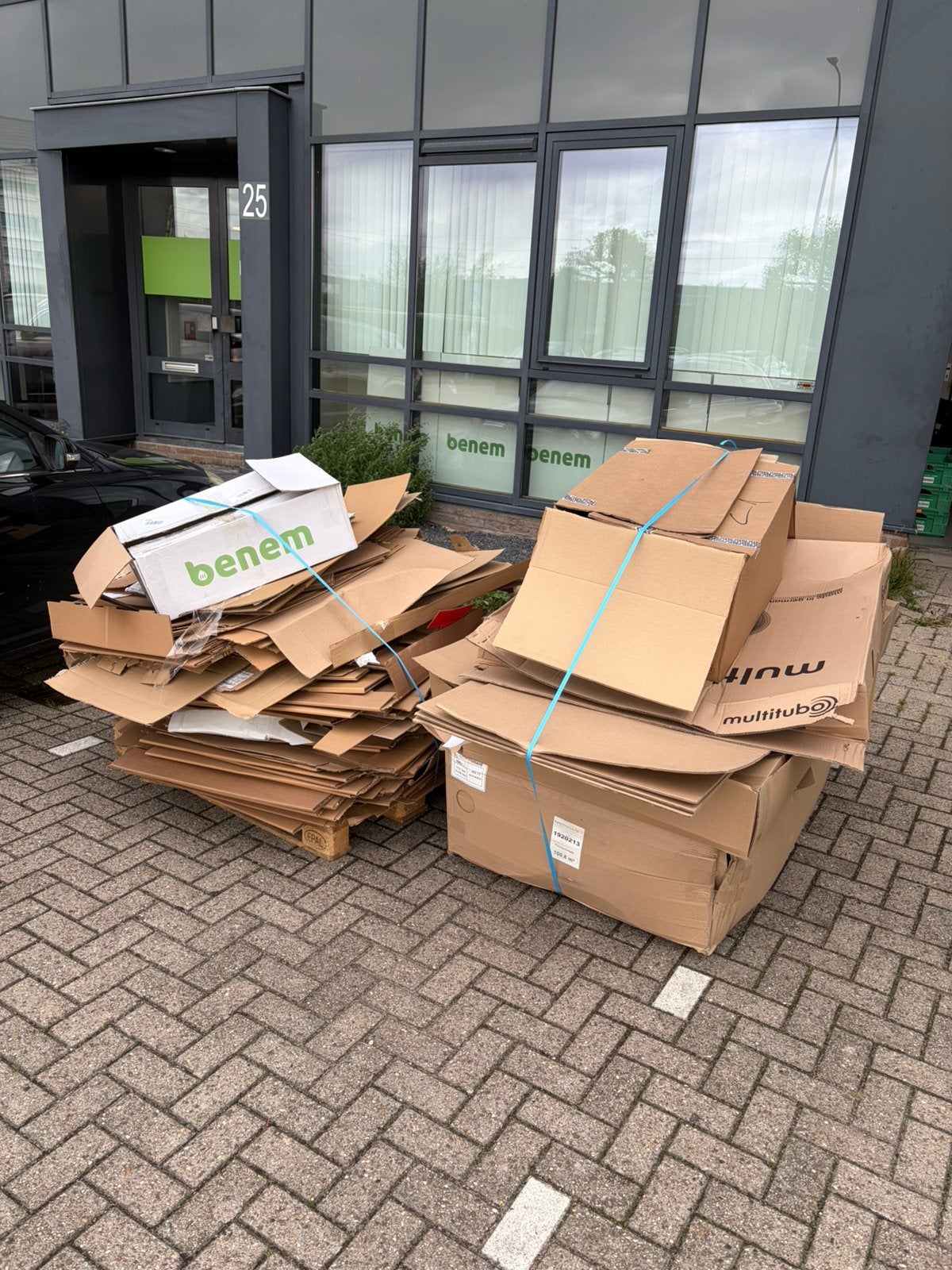2 pallets karton - gratis af te halen alphen ad rijn, Ophalen, 100 cm of meer, 60 cm of meer, Overige typen