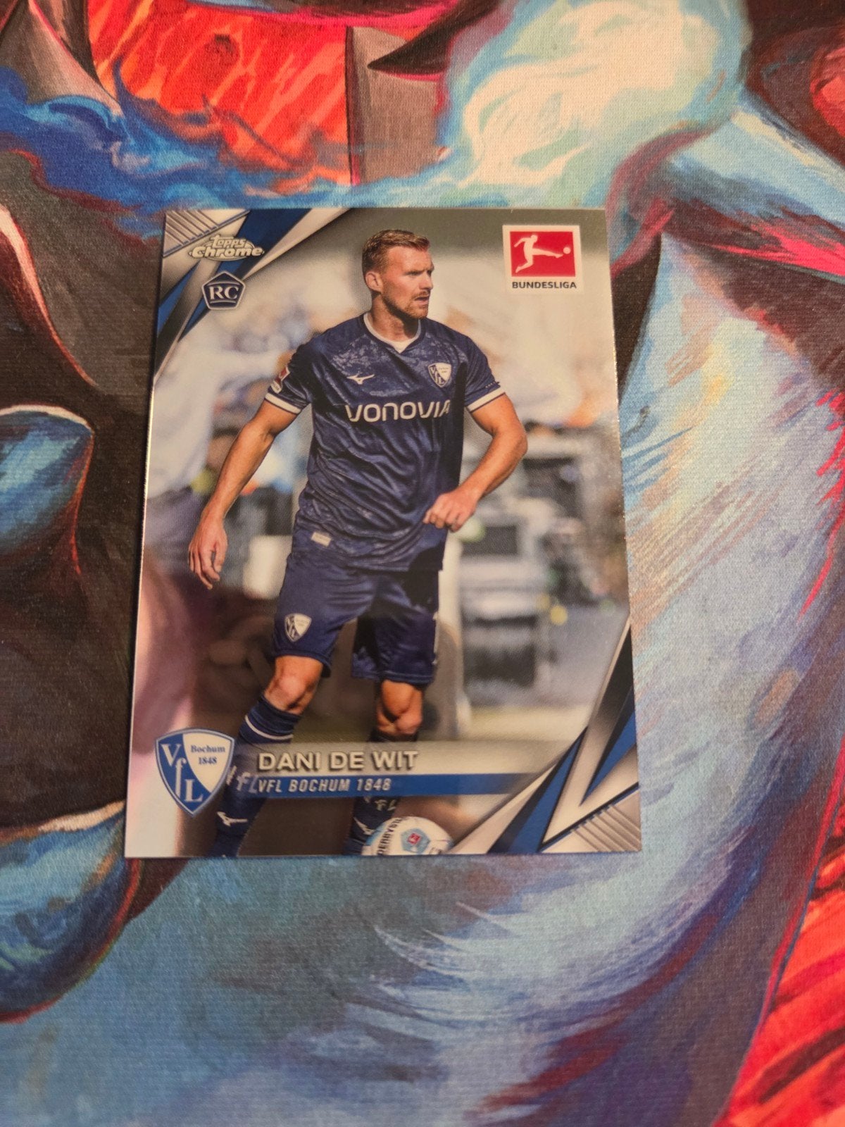 Dani de Wit Topps Chrome RC Voetbal Spelerskaart, Verzamelen, Ophalen of Verzenden, Zo goed als nieuw, Buitenlandse clubs, Spelerskaart