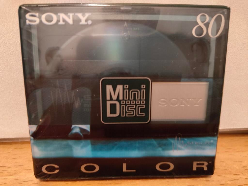 Nieuwe Sony MiniDisc 80 minuten MDW80CRB - Ongeopend, Alle leeftijden, Ophalen of Verzenden, Overige soorten, Overige typen