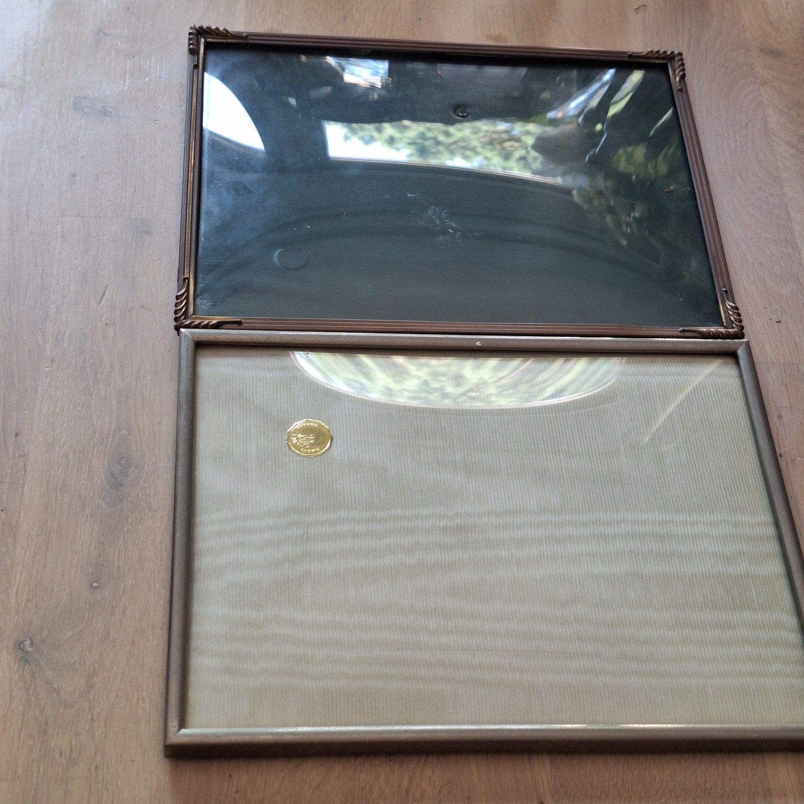 Fotolijsten bol glas oude fotolijstjes 24 x 18 cm, Ophalen of Verzenden