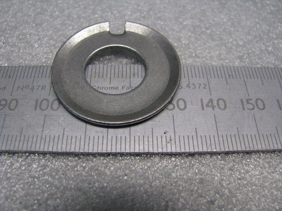 Borgplaat nokborgplaat Din432 M14 (15mm) en M16  (17mm), Ophalen of Verzenden, Nieuw, Overige typen