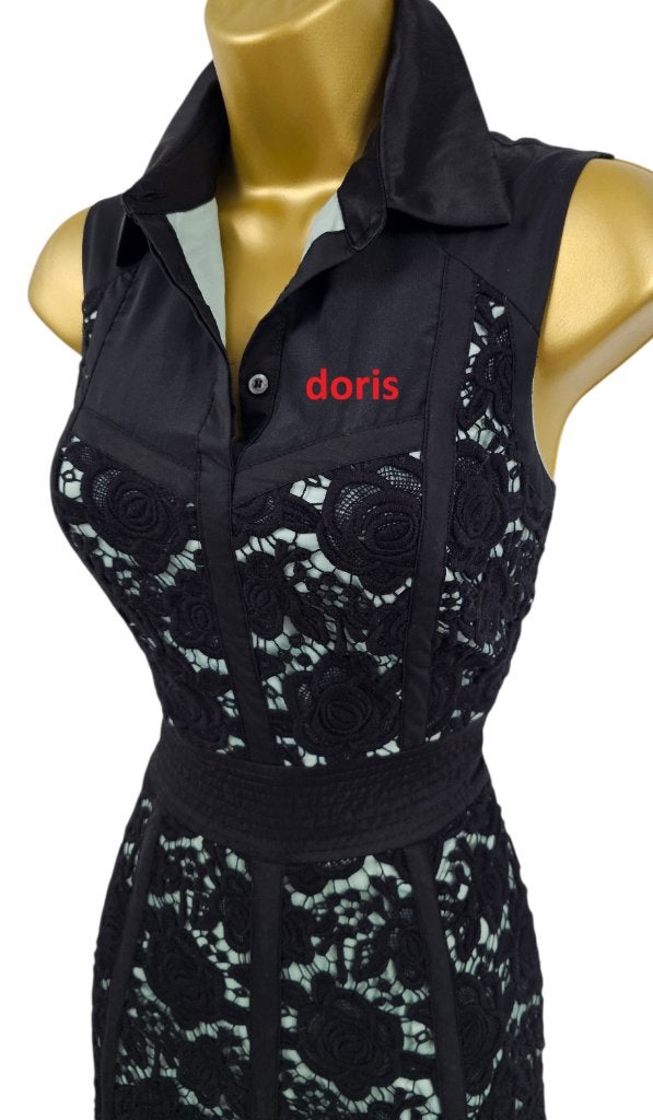 jurk Karen Millen maat 10/38 oksel tot oksel 44 cm, Maat 38/40 (M), Karen Millen, Zwart, Ophalen of Verzenden