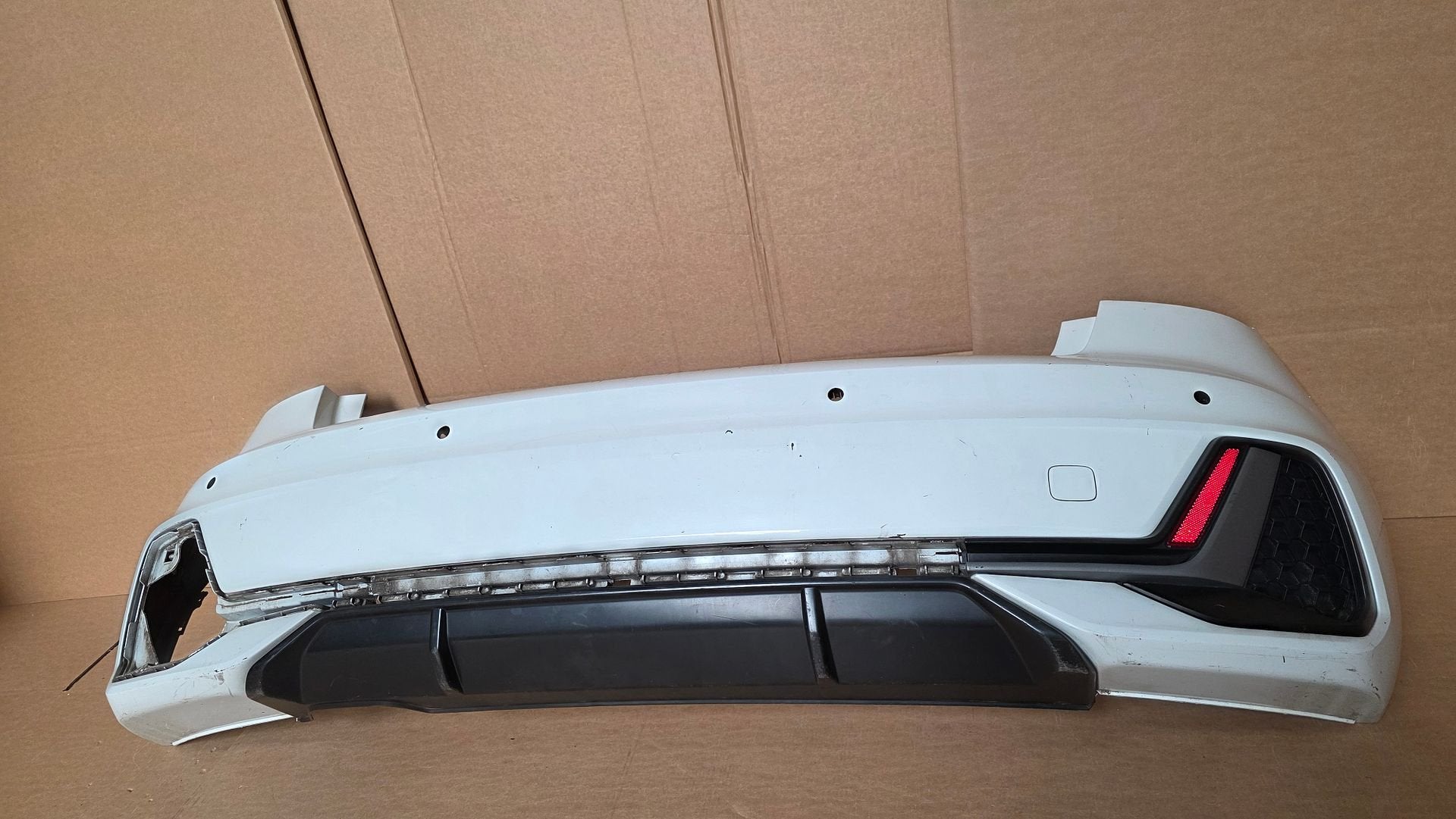 Achterbumper Audi A1 82A S-Line Origineel Bumper PDC SLINE, Gebruikt, -, Achter, Bumper
