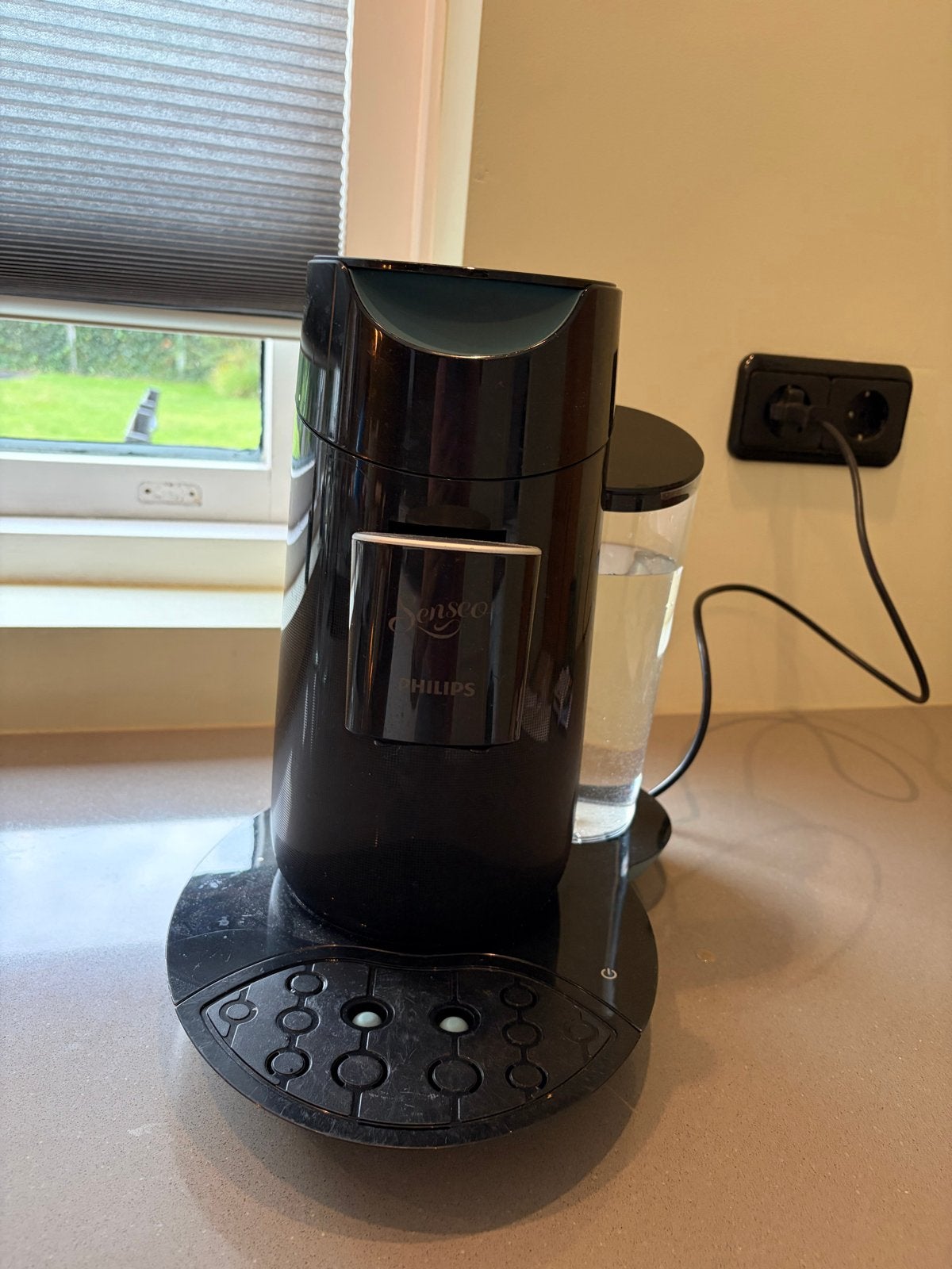 Philips Senseo koffiezetapparaat - Zwart, Witgoed en Apparatuur, Koffiemachine, Ophalen of Verzenden, Niet werkend, Koffiepads en cups