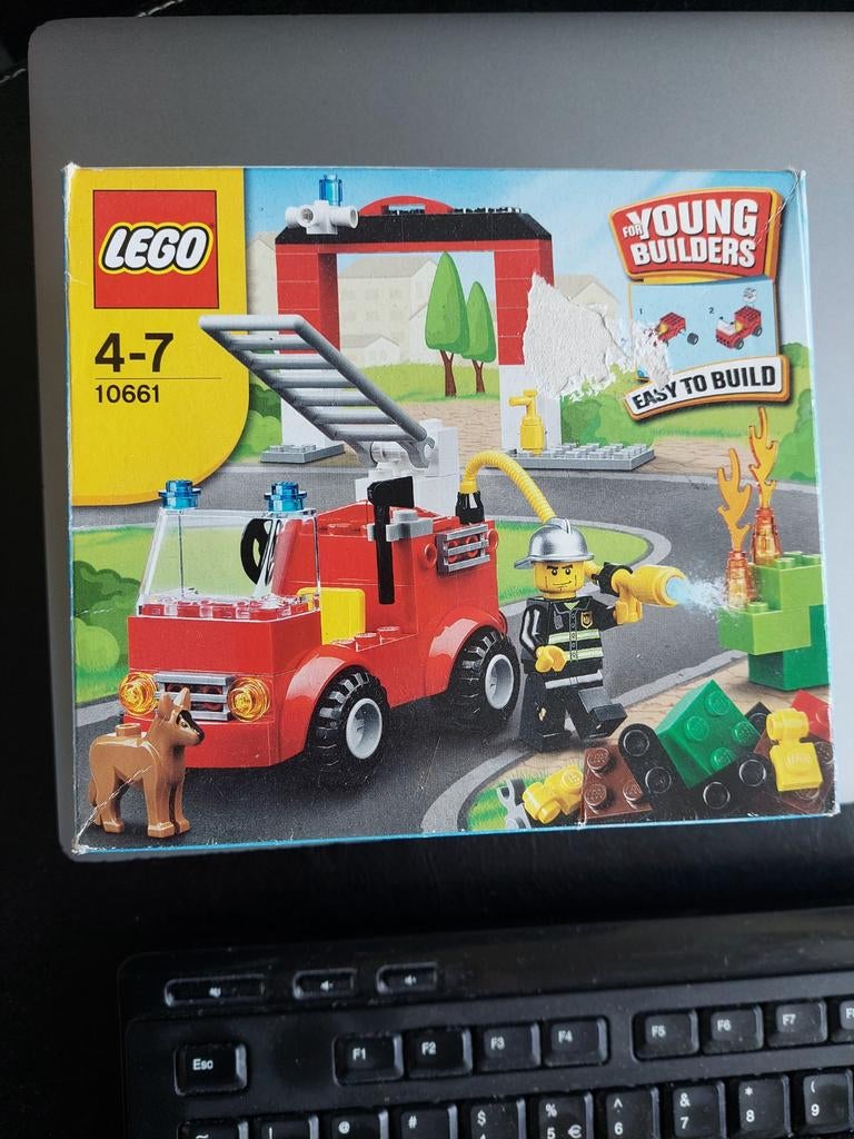 Klein doosje brandweer, Ophalen of Verzenden, Zo goed als nieuw, Complete set, Lego