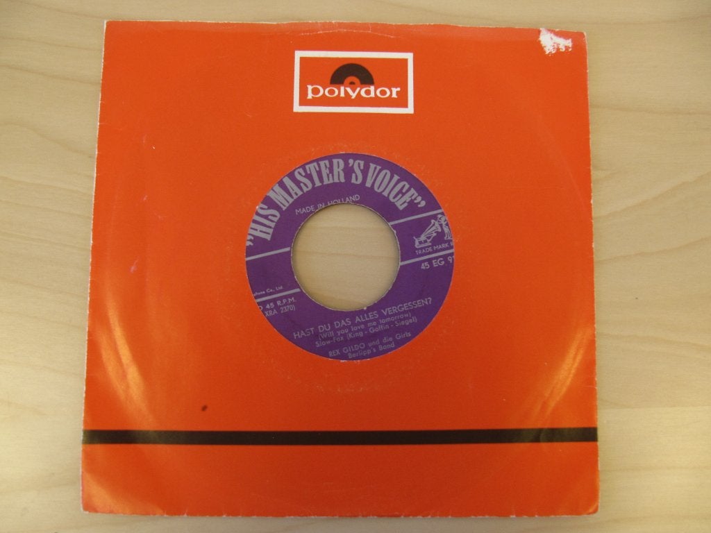 Rex Gildo - Hast Du Das Alles Vergessen? / Zarina, Cd's en Dvd's, Vinyl Singles, Gebruikt, Pop, Originele persing, Ophalen of Verzenden