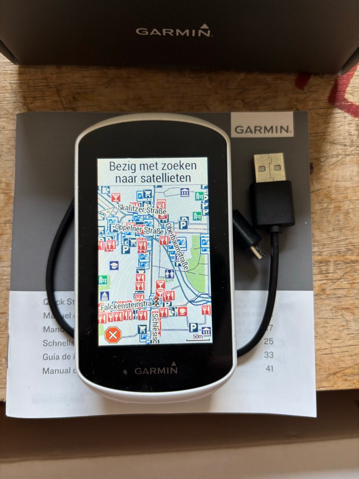 Garmin Edge Explore fietsnavigatie - Zo goed als nieuw, Ophalen, GPS, Zo goed als nieuw