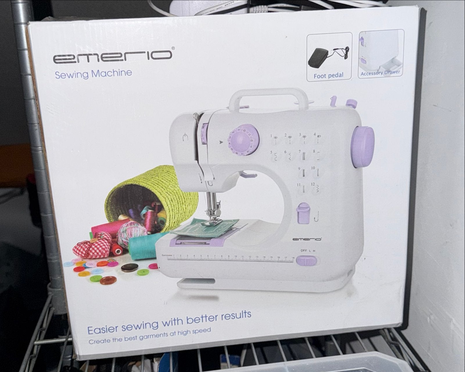 Emerio Naaimachine - Nieuw in doos, Ophalen of Verzenden, Nieuw, Naaimachine, Overige merken