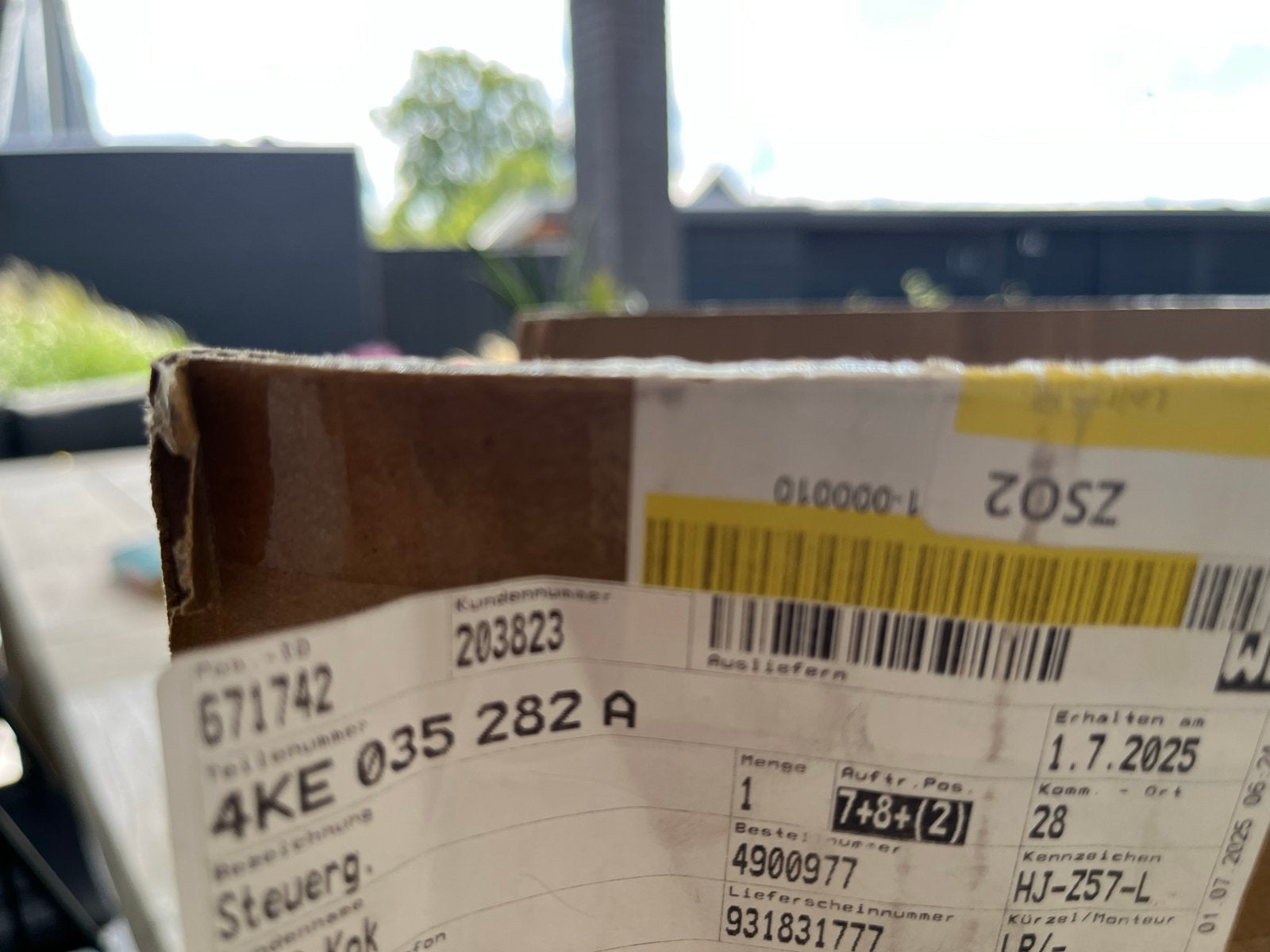 SOS regeleenheid Audi A4 Avant B9 4KE 035 282 A, Auto-onderdelen, Ophalen, Gebruikt, Audi