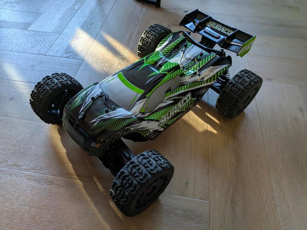 Corally Muraco XP 6S RC 1/8 auto met 1x 5000mah accu + lader, Ophalen, Auto offroad, Zo goed als nieuw, RTR (Ready to Run)