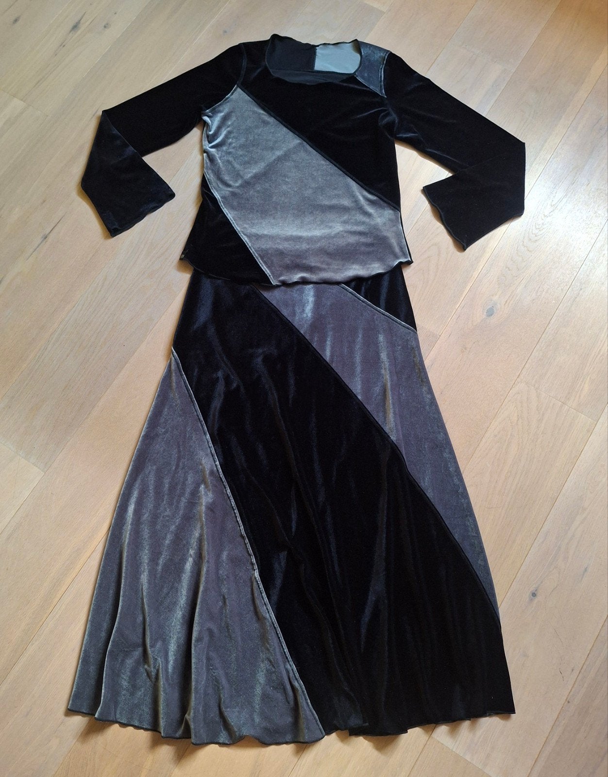 DIDI mooie outfit. Rok & longsleeve. Mt 36/38, Verzenden, Zo goed als nieuw, Maat 38/40 (M)