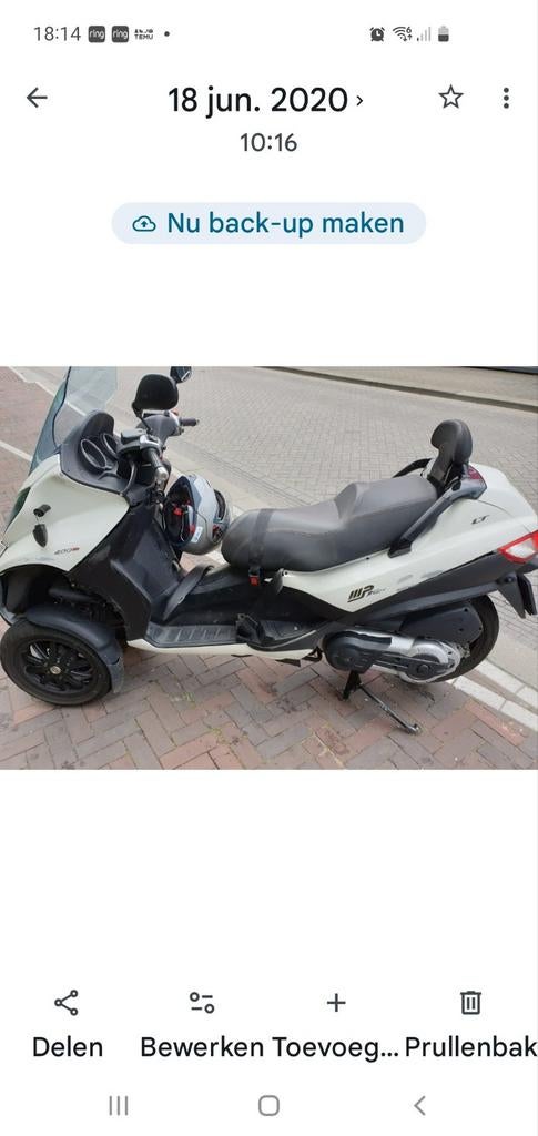 Ik heb een mp3 400 bj 2009 in onderdelen, Ophalen of Verzenden, Gebruikt
