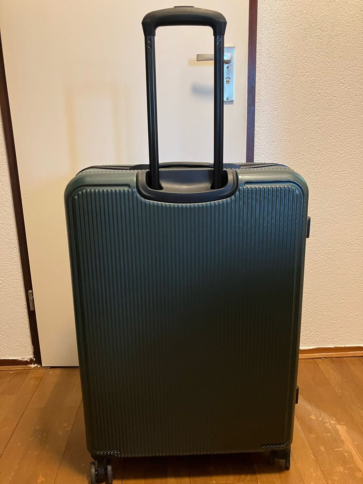 Groene koffer Spilbergen, 97 liter, NIEUW, Sieraden, Tassen en Uiterlijk, Koffers, Ophalen, Hard kunststof, 70 cm of meer, 55 cm of meer