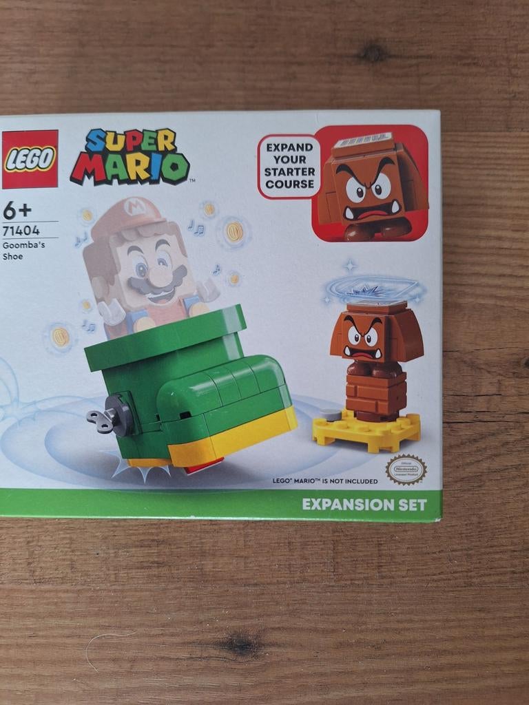 LEGO Super Mario Goomba's Shoe Uitbreidingsset 71404, Kinderen en Baby's, Speelgoed | Duplo en Lego, Nieuw, Lego, Complete set